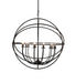 Meyda Tiffany - 247246 - 12 Light Chandelier - Atom Enerjisi - Solar Black