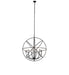 Meyda Tiffany - 247246 - 12 Light Chandelier - Atom Enerjisi - Solar Black