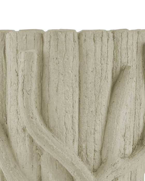 Currey and Company - 2200-0020 - Planter - Faux Bois Planter - Portland/Faux Bois
