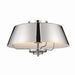 Kichler - 52542PN - Three Light Pendant/Semi Flush Mount - Luella - Polished Nickel