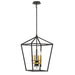 Minka-Lavery - 2103-726 - Four Light Pendant - Townhall - Coal And Soft Brass