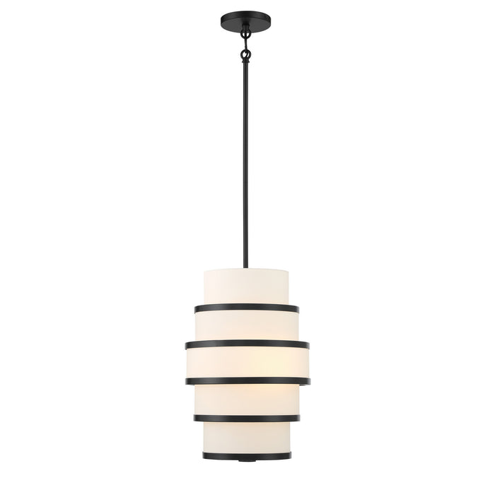 Minka-Lavery - 2441-66A - Three Light Pendant - Cascade - Coal
