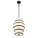 Minka-Lavery - 2441-66A - Three Light Pendant - Cascade - Coal