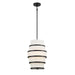 Minka-Lavery - 2441-66A - Three Light Pendant - Cascade - Coal