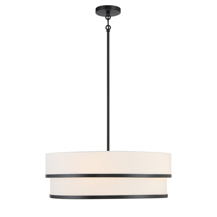 Minka-Lavery - 2445-66A - Four Light Pendant - Cascade - Coal