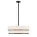 Minka-Lavery - 2445-66A - Four Light Pendant - Cascade - Coal