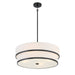 Minka-Lavery - 2445-66A - Four Light Pendant - Cascade - Coal