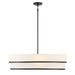 Minka-Lavery - 2448-66A - Four Light Pendant - Cascade - Coal