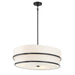 Minka-Lavery - 2448-66A - Four Light Pendant - Cascade - Coal