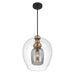 Metropolitan - N6661-865 - One Light Pendant - Amesbury - Coal And Oxidized Aged Brass