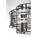 Metropolitan - N7985-420 - Six Light Pendant - Presten - Brushed Nickel With Sand Coal Highlights