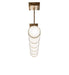 Meyda Tiffany - 233682 - LED Pendant - Hodiak - Brass