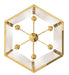 Meyda Tiffany - 253960 - Six Light Pendant - Ouro - Polished Brass
