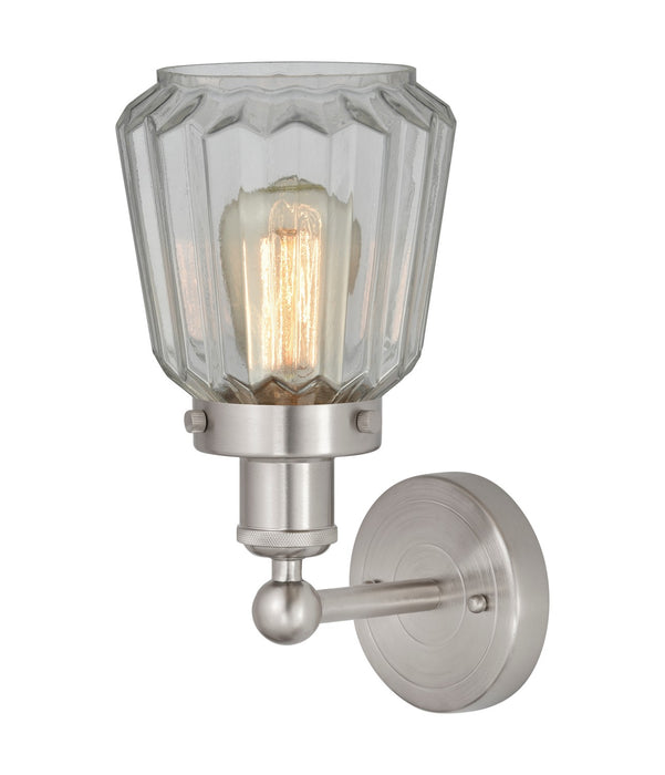 Innovations - 616-1W-SN-G142 - One Light Wall Sconce - Edison - Brushed Satin Nickel