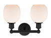 Innovations - 616-2W-BK-G101 - Two Light Bath Vanity - Edison - Matte Black