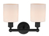 Innovations - 616-2W-BK-G111 - Two Light Bath Vanity - Edison - Matte Black