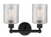 Innovations - 616-2W-BK-G112 - Two Light Bath Vanity - Edison - Matte Black