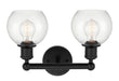 Innovations - 616-2W-BK-G122-6 - Two Light Bath Vanity - Edison - Matte Black