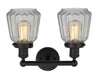 Innovations - 616-2W-BK-G142 - Two Light Bath Vanity - Edison - Matte Black