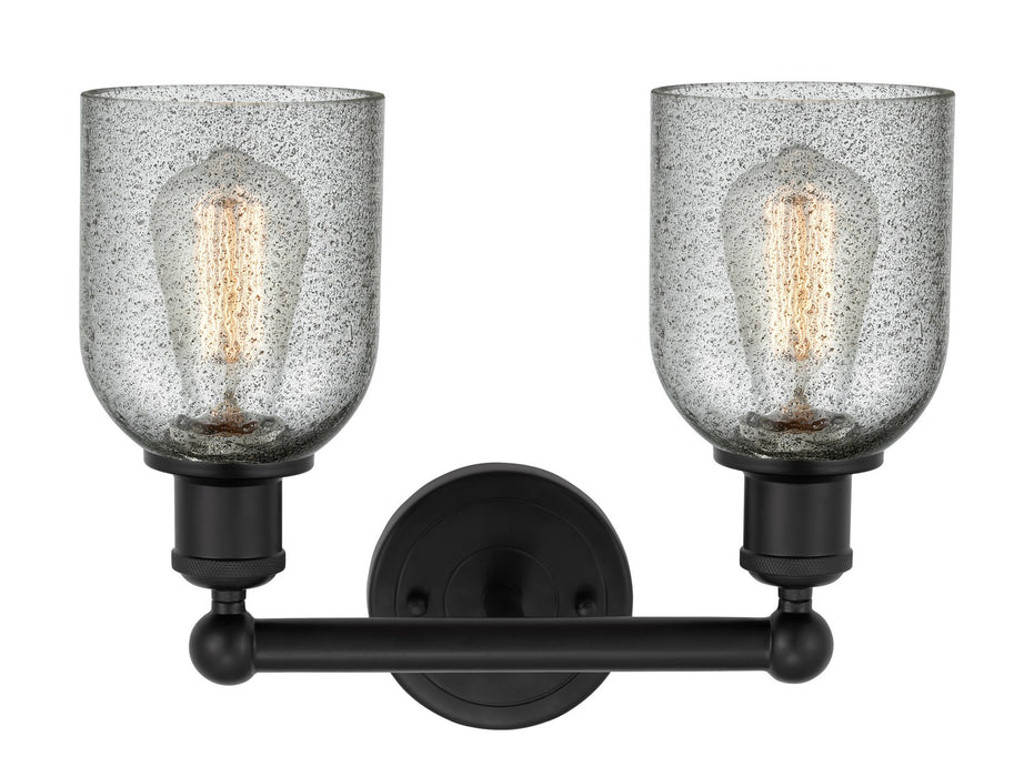 Innovations - 616-2W-BK-G257 - Two Light Bath Vanity - Edison - Matte Black