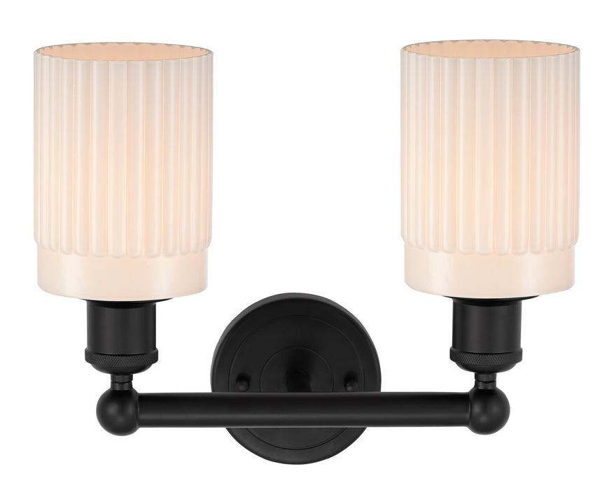 Innovations - 616-2W-BK-G341 - Two Light Bath Vanity - Edison - Matte Black