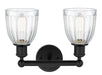 Innovations - 616-2W-BK-G442 - Two Light Bath Vanity - Edison - Matte Black