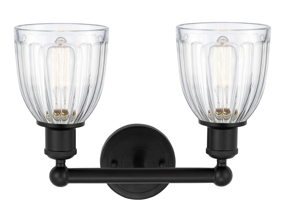 Innovations - 616-2W-BK-G442 - Two Light Bath Vanity - Edison - Matte Black