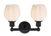 Innovations - 616-2W-BK-G461-6 - Two Light Bath Vanity - Edison - Matte Black