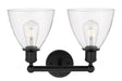 Innovations - 616-2W-BK-GBD-752 - Two Light Bath Vanity - Edison - Matte Black