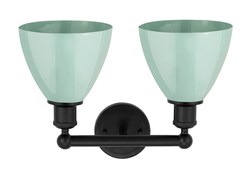 Innovations - 616-2W-BK-MBD-75-SF - Two Light Bath Vanity - Edison - Matte Black