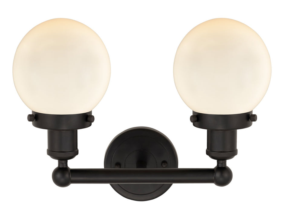 Innovations - 616-2W-OB-G201-6 - Two Light Bath Vanity - Edison - Oil Rubbed Bronze