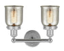Innovations - 616-2W-PC-G58 - Two Light Bath Vanity - Edison - Polished Chrome