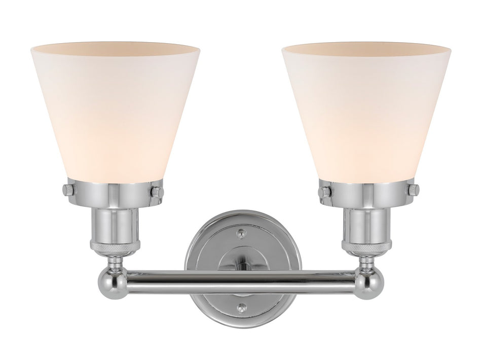 Innovations - 616-2W-PC-G61 - Two Light Bath Vanity - Edison - Polished Chrome