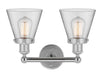 Innovations - 616-2W-PC-G62 - Two Light Bath Vanity - Edison - Polished Chrome