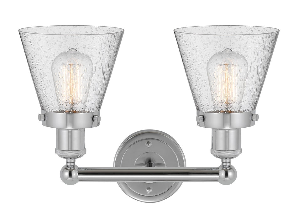 Innovations - 616-2W-PC-G64 - Two Light Bath Vanity - Edison - Polished Chrome