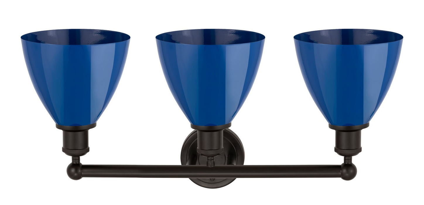 Innovations - 616-3W-OB-MBD-75-BL - Three Light Bath Vanity - Edison - Oil Rubbed Bronze