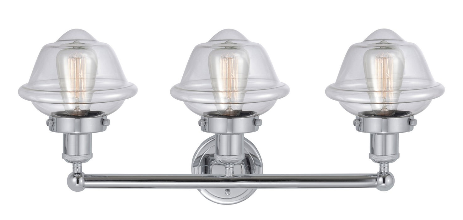 Innovations - 616-3W-PC-G532 - Three Light Bath Vanity - Edison - Polished Chrome