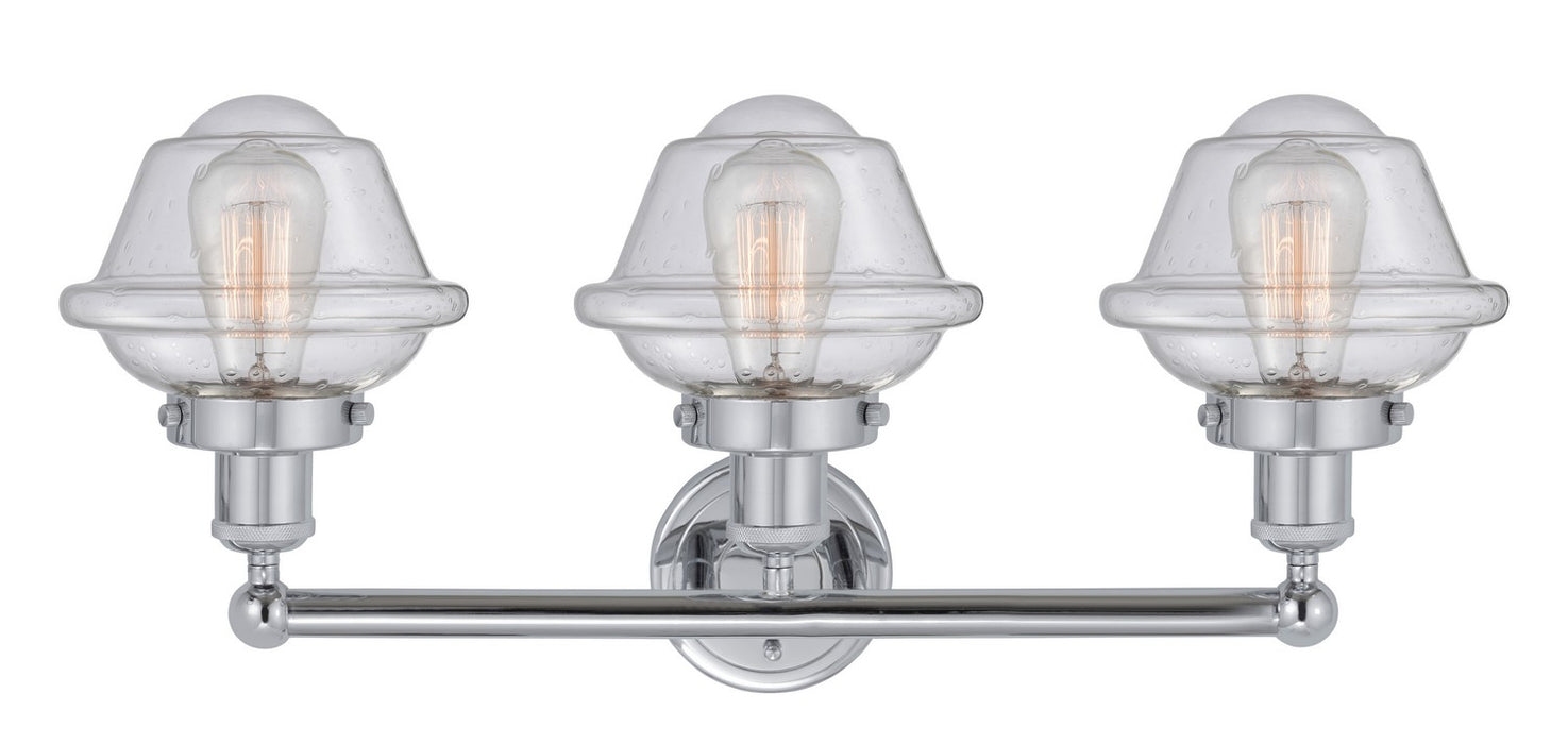 Innovations - 616-3W-PC-G534 - Three Light Bath Vanity - Edison - Polished Chrome