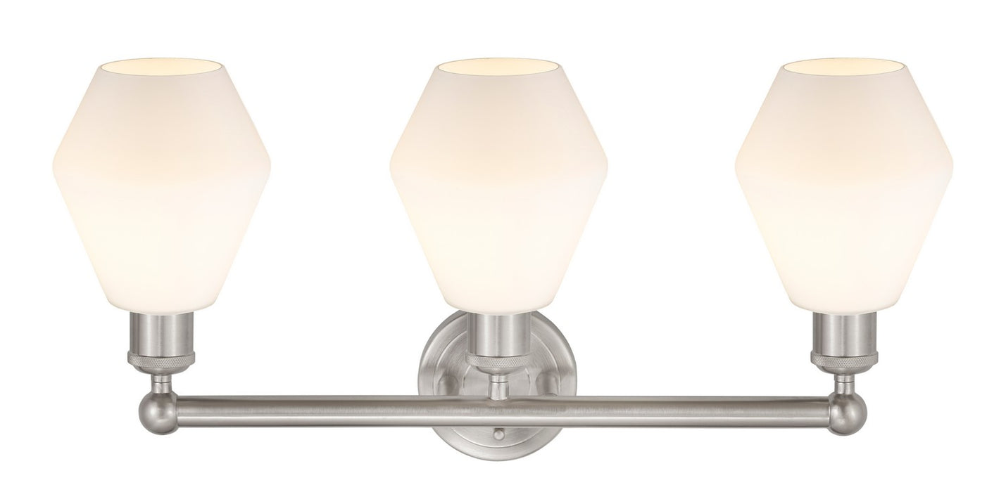 Innovations - 616-3W-SN-G651-6 - Three Light Bath Vanity - Edison - Brushed Satin Nickel