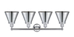 Innovations - 616-4W-PC-M13-PC - Four Light Bath Vanity - Franklin Restoration - Polished Chrome