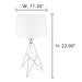 Eglo USA - 39181A - LED Table Lamp - Camporale - Chrome