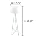Eglo USA - 39232A - LED Floor Lamp - Camporale - Chrome