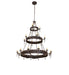 Meyda Tiffany - 248627 - 24 Light Chandelier - Warwick - Copper Rust