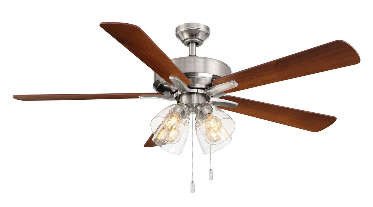 Wind River Fan Company - WR2024N - 52 Inch Ceiling Fan - Pecos - Nickel