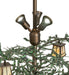 Meyda Tiffany - 253317 - 15 Light Chandelier - Pine Branch - Antique Copper