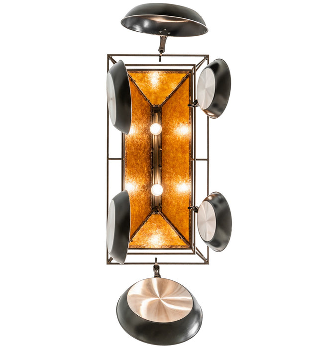 Meyda Tiffany - 254426 - Two Light Pot Rack - Mission Prime - Antique Copper