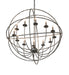 Meyda Tiffany - 256204 - 12 Light Chandelier - Atom Enerjisi - Gunmetal