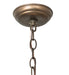 Meyda Tiffany - 256311 - Nine Light Chandelier - Antique Copper