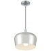 Access - 52057-CH/WH - One Light Pendant - Blend - Chrome