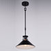 Vaxcel - P0379 - One Light Pendant - Canton - Black and Matte White